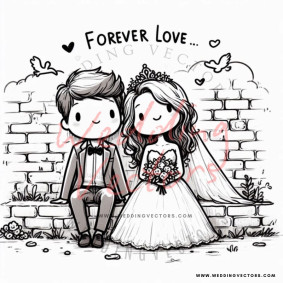 love wedding vectors 8517