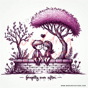 love wedding vectors 8519