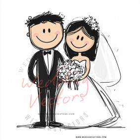 love wedding vectors 8521