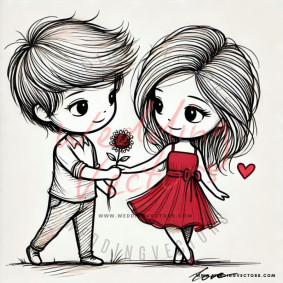 love wedding vectors 8531