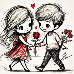 love wedding vectors 8533