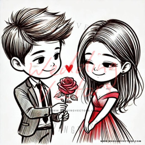 love wedding vectors 8535