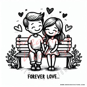 love wedding vectors 8536