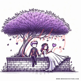 love wedding vectors 8542