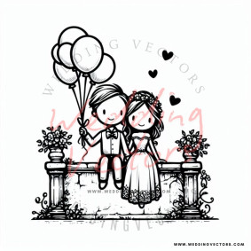love wedding vectors 8545