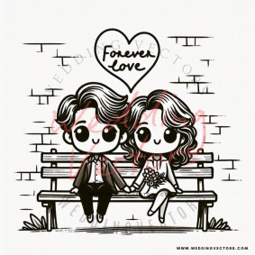 love wedding vectors 8551