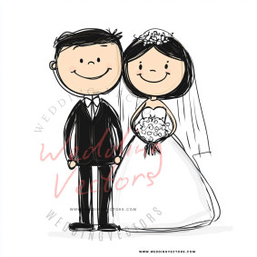 love wedding vectors 8567