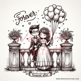 love wedding vectors 8568
