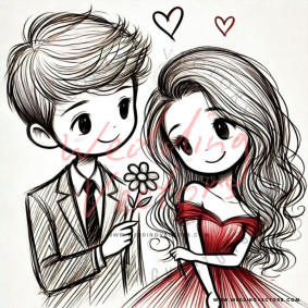 love wedding vectors 8579