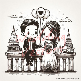 love wedding vectors 8580