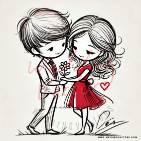 love wedding vectors 8583