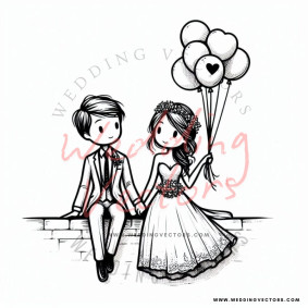 love wedding vectors 8593