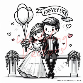 love wedding vectors 8599