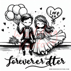 love wedding vectors 8603