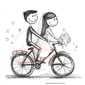 love wedding vectors 8616