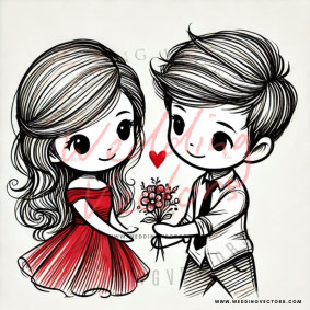 love wedding vectors 8633