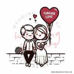 love wedding vectors 8634