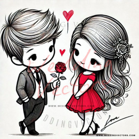 love wedding vectors 8639
