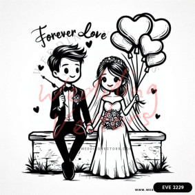love wedding vectors 8643