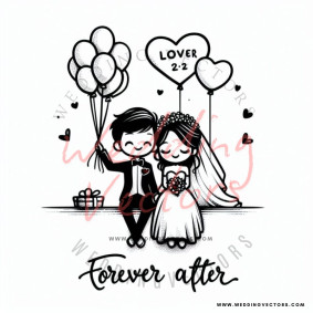 love wedding vectors 8647