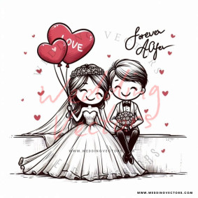 love wedding vectors 8651