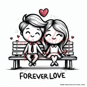 love wedding vectors 8657