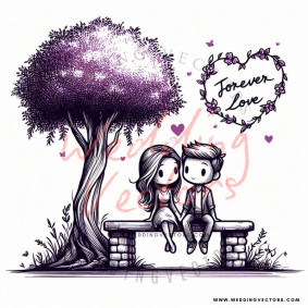 love wedding vectors 8663