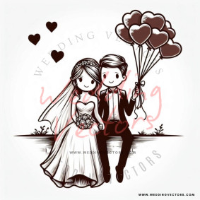 love wedding vectors 8666