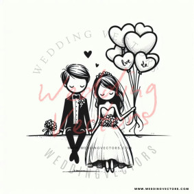 love wedding vectors 8674