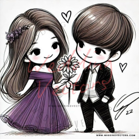 love wedding vectors 8683