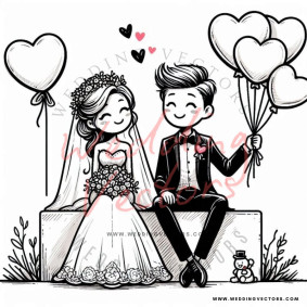 love wedding vectors 8684