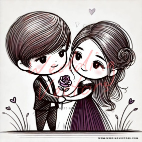 love wedding vectors 8685