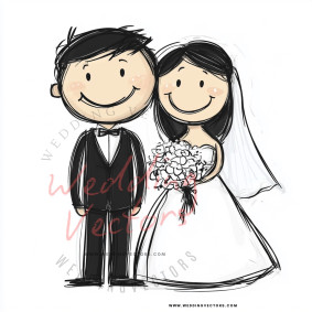 love wedding vectors 8688