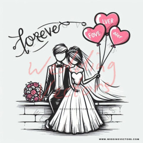 love wedding vectors 8689