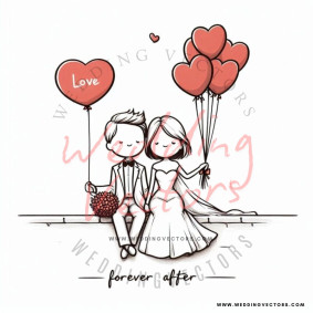 love wedding vectors 8693