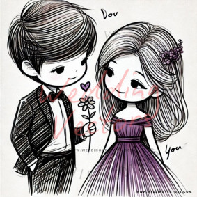 love wedding vectors 8694