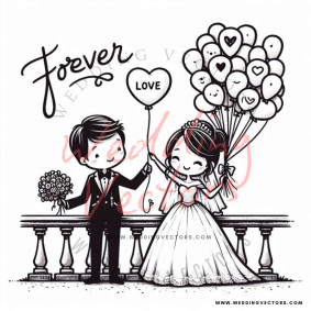 love wedding vectors 8695