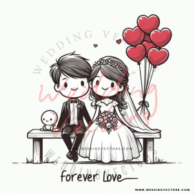 love wedding vectors 8697