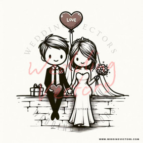 love wedding vectors 8703