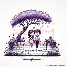 love wedding vectors 8709