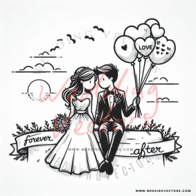 love wedding vectors 8712