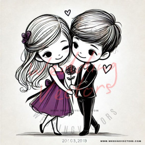 love wedding vectors 8715