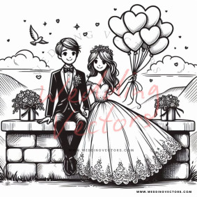love wedding vectors 8722