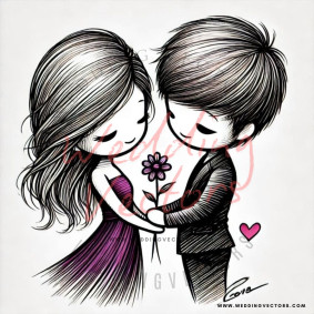 love wedding vectors 8729