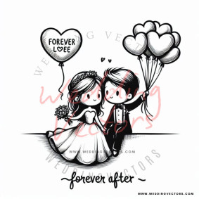 love wedding vectors 8730