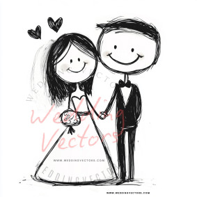love wedding vectors 8734