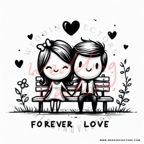 love wedding vectors 8735