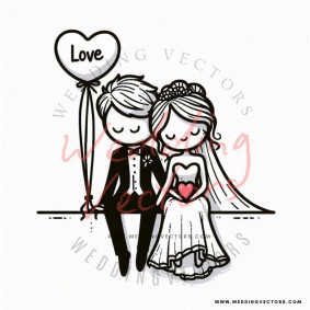 love wedding vectors 8737