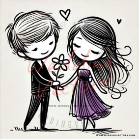 love wedding vectors 8738