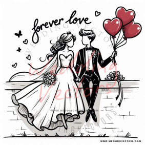 love wedding vectors 8741